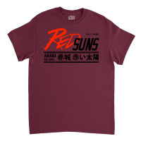 Initial D   Redsuns Tee (black) Classic T-shirt | Artistshot