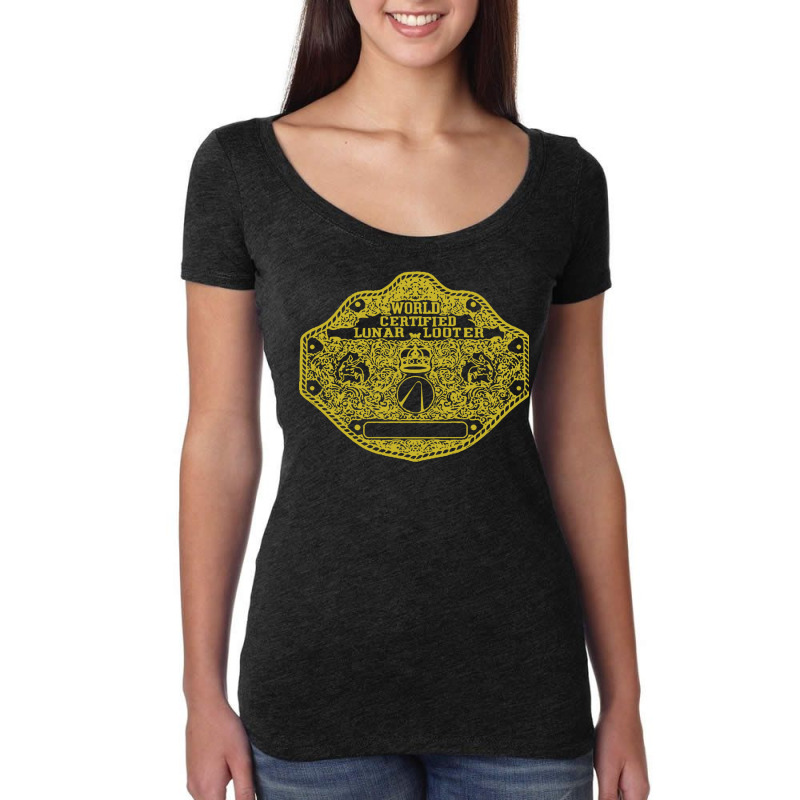 Undisputed Vault Looter Women's Triblend Scoop T-shirt by stafaspecce2 | Artistshot