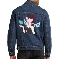 Executing Phase Shift Men Denim Jacket | Artistshot