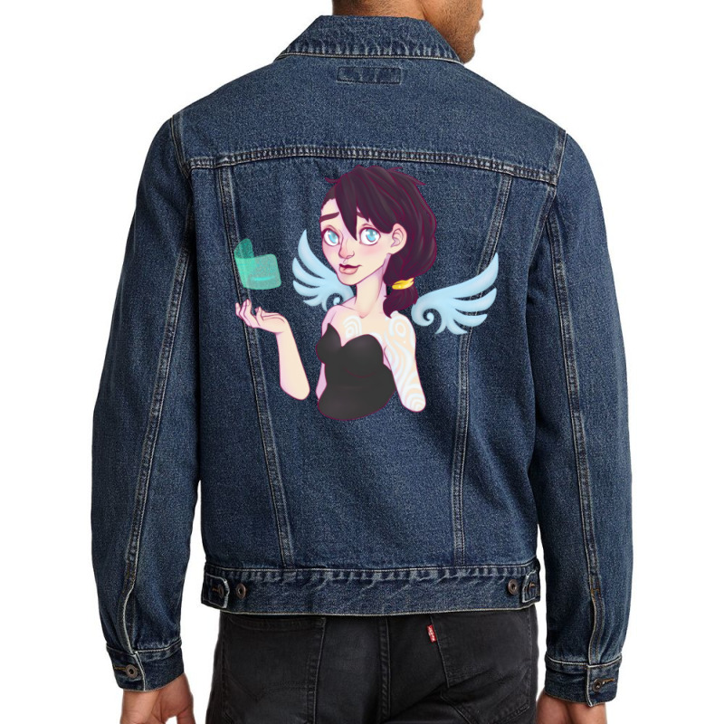 Executing Phase Shift Men Denim Jacket | Artistshot