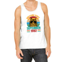 Awesome Since September 1992 30th Birthday 30 Years Old Tank Top | Artistshot