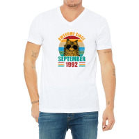 Awesome Since September 1992 30th Birthday 30 Years Old V-neck Tee | Artistshot