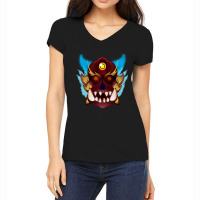 Limited Edition Azure Demon Women's V-neck T-shirt | Artistshot