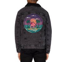 Kame House 2 Unisex Sherpa-lined Denim Jacket | Artistshot