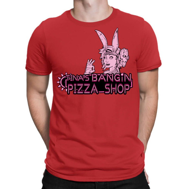 Tina's Pizza Shop T-shirt | Artistshot