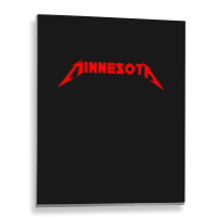 Minnesota Metal Metal Print Vertical | Artistshot