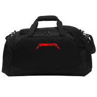 Minnesota Metal Active Duffel | Artistshot