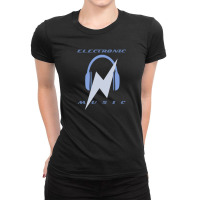 Electronic Music Ladies Fitted T-shirt | Artistshot