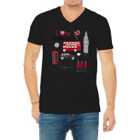 London T Shirt United Kindom Uk Britain British Souvenir Tee V-neck Tee | Artistshot