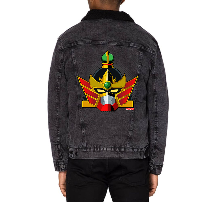 Trending Thunder Megazord Unisex Sherpa-lined Denim Jacket | Artistshot