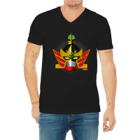 Trending Thunder Megazord V-neck Tee | Artistshot