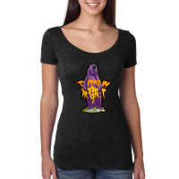 Angry Red Eye Grizzly Women's Triblend Scoop T-shirt | Artistshot