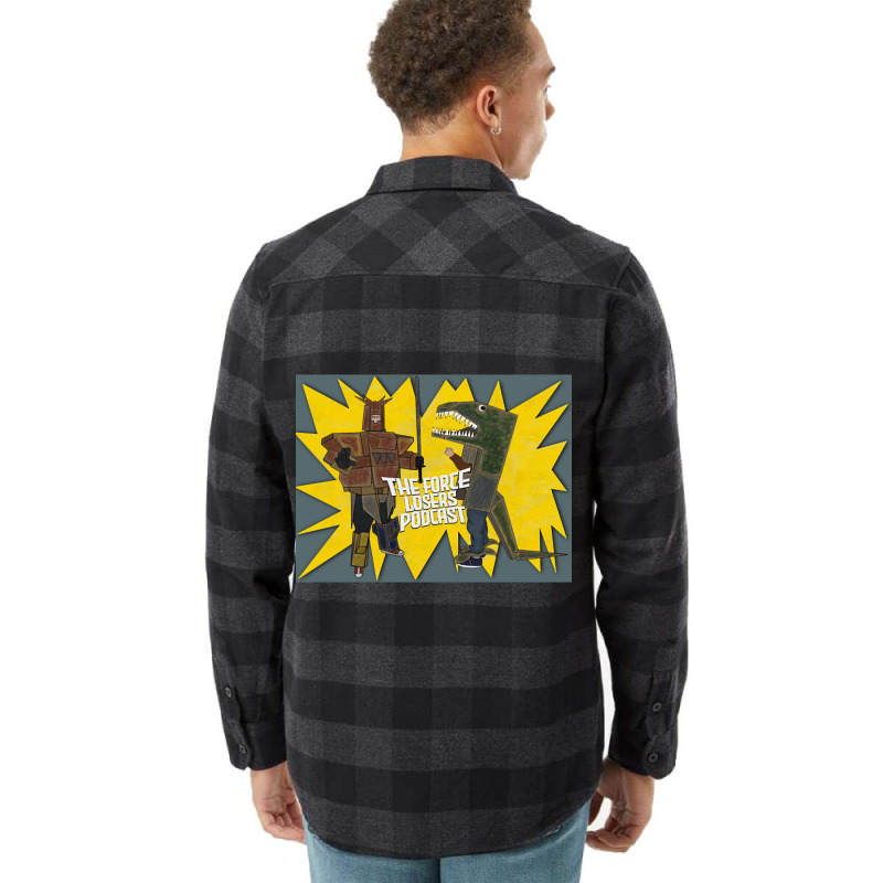 Trending Mighty Morphin Force Losers Flannel Shirt | Artistshot