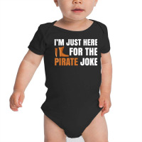 Leg Prosthetic Device Pegleg   Pirate Joke, Amputee Funny T Shirt Baby Bodysuit | Artistshot