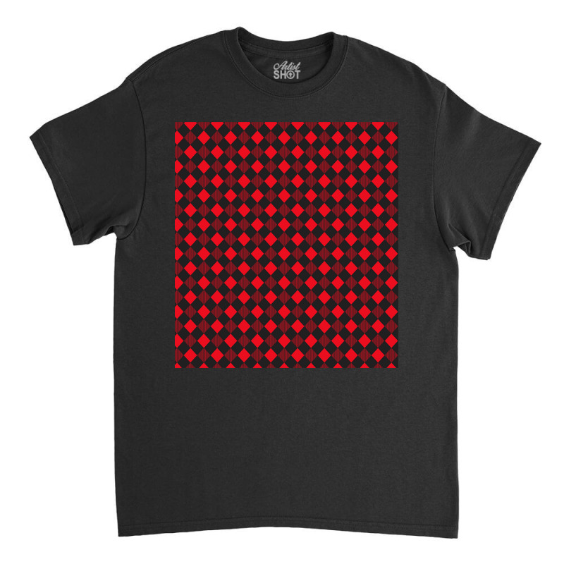 Limited Edition Buffalo Plaid Red Black Checks Pattern-cmsyj Classic T-shirt | Artistshot