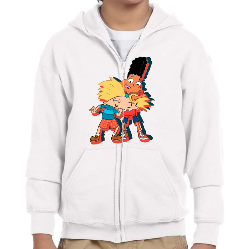 Arnold   Hey Youth Zipper Hoodie by dorothysmith | Artistshot