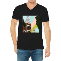 Hot Trend Burleson Quad V-neck Tee | Artistshot