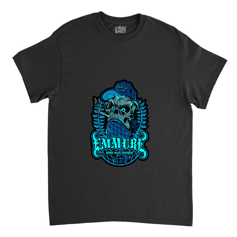 After Oceano Burial Sound Wave Superior Blue Cool Classic T-shirt by GageStoller | Artistshot