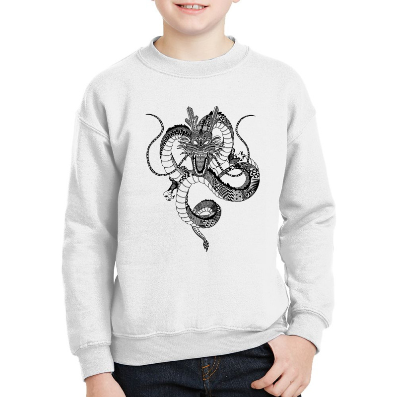 Aztec Shenron Png Youth Sweatshirt by NemiMakeit | Artistshot