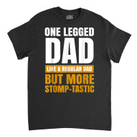 Mens Leg Prosthetic Device Pegleg   Take It Kneesy, Amputee Funny T Sh Classic T-shirt | Artistshot