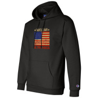 Pro Trump Nuclear Ultra Maga American Flag Vintage Champion Hoodie | Artistshot