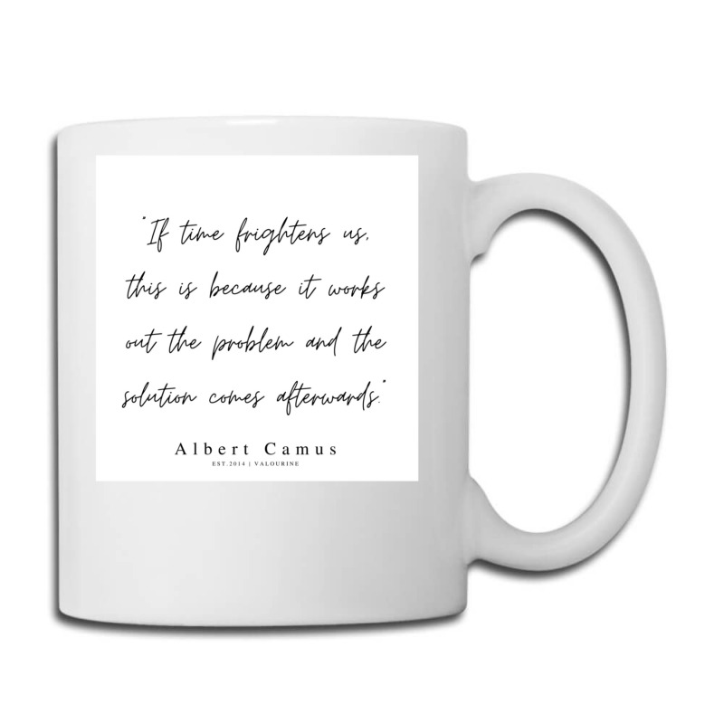 Albert Camus Quotes Minimalist Line Quote Coffee Mug | Artistshot