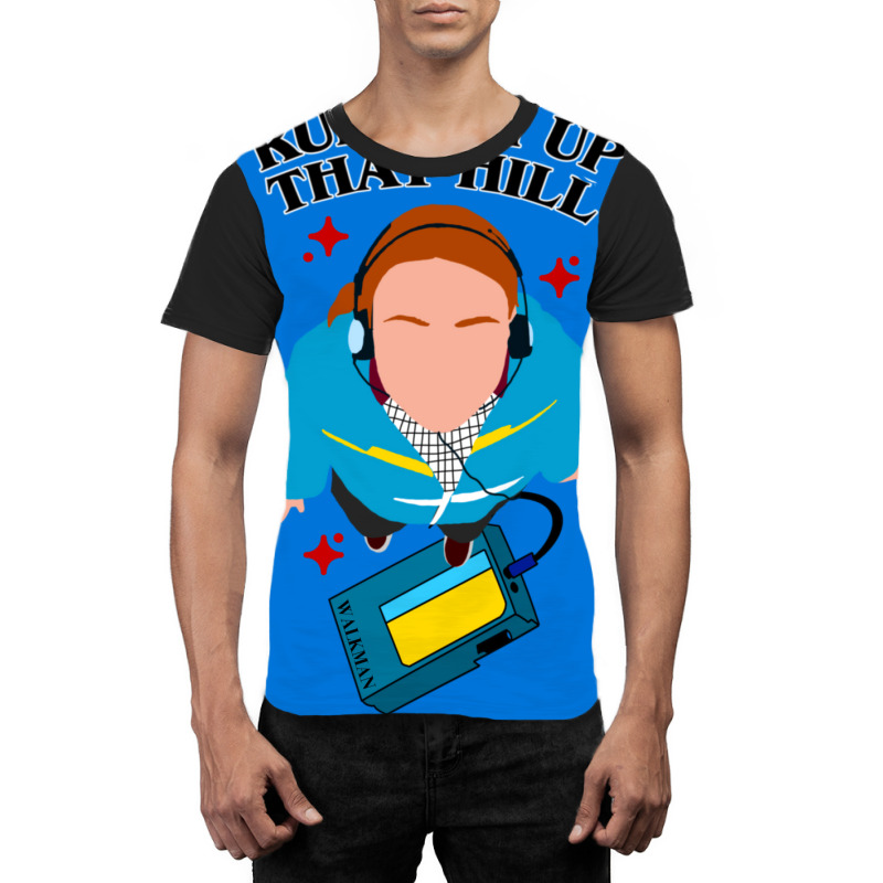 Running Up That Hill Graphic T-shirt by veikkaikeogue | Artistshot