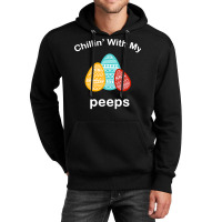 Easter Day T  Shirt Chillin' With My Peeps T  Shirt Unisex Hoodie | Artistshot