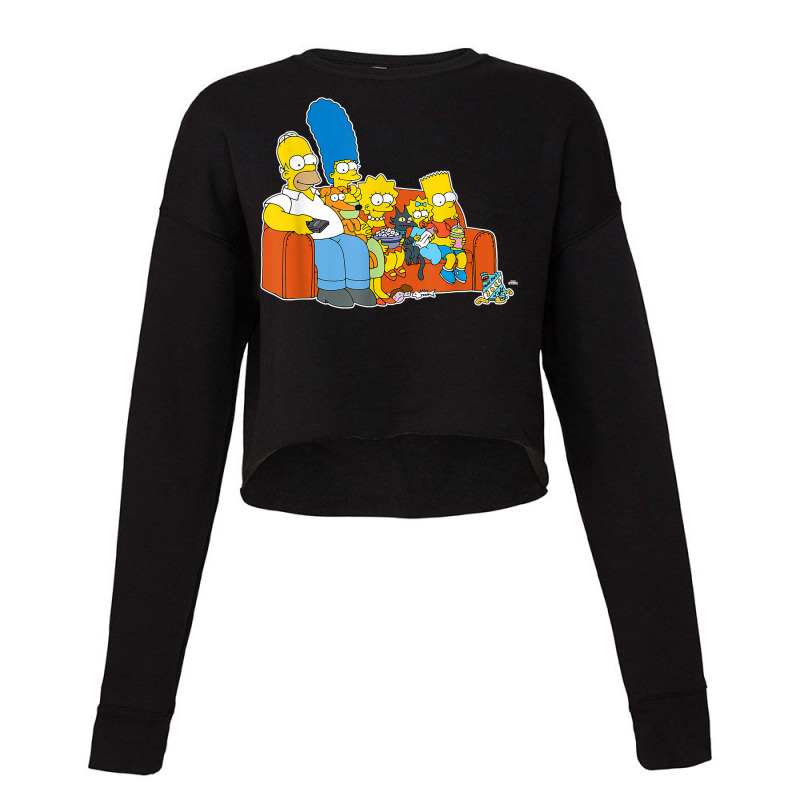 The Simpsons Homer Cropped Sweater by Vicki N Phelps | Artistshot