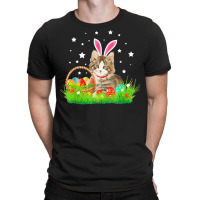 Easter Day T  Shirt Cute Cat Pet Hunting Egg Tree Bunny Easter Day T T-shirt | Artistshot