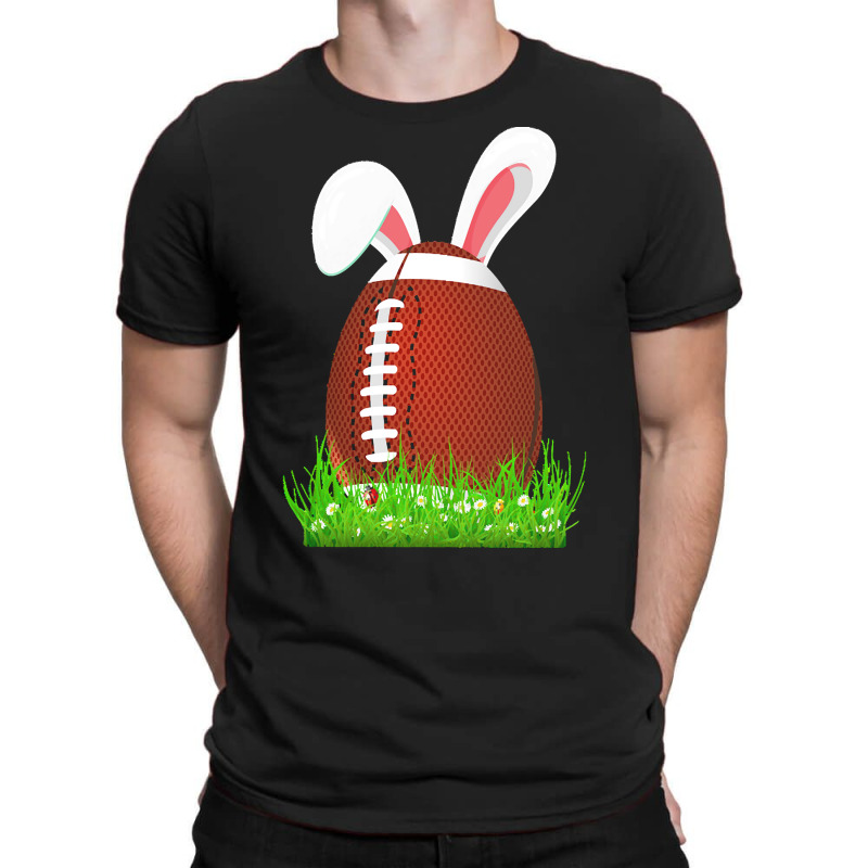 Easter Day T  Shirt Cute Easter Football Bunny Ears Egg Bunny Lover Gi T-Shirt by larmstrong437 | Artistshot