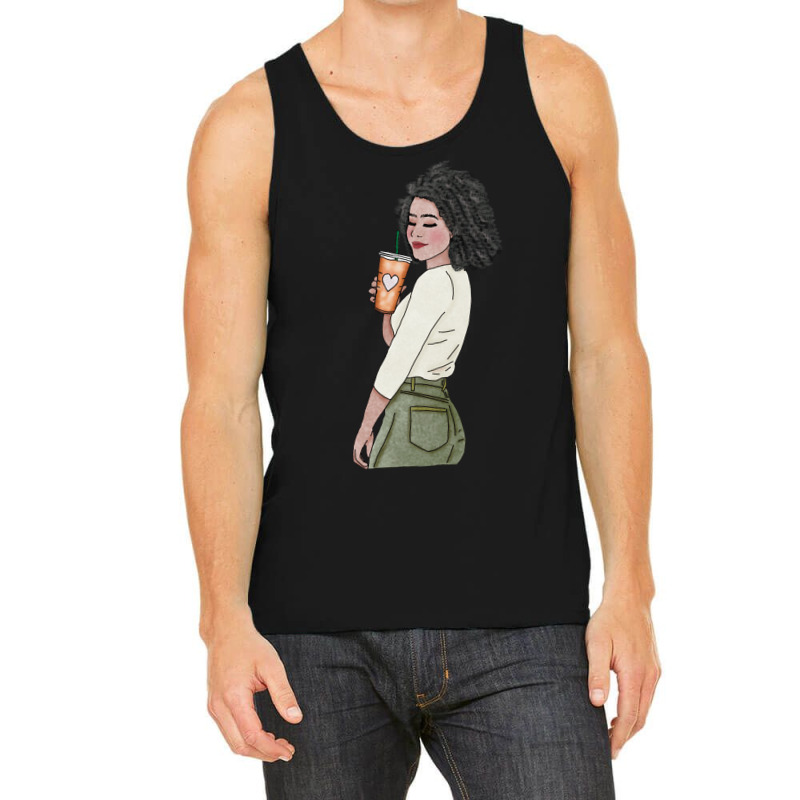 Limited Edition Coffee Girl (3) Tank Top by michaelyounger19 | Artistshot