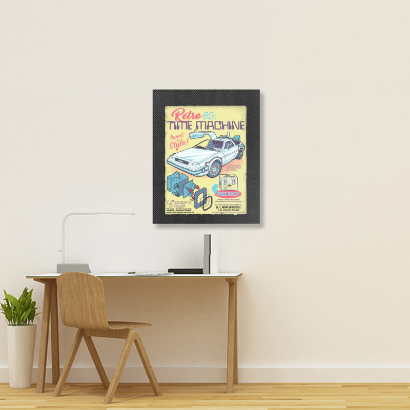 Travel In Style Car Portrait Canvas Print | Artistshot