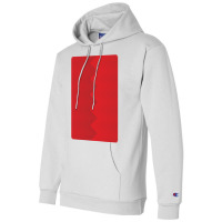 Vertical Stripes Red Zigzag Abstract Pattern Champion Hoodie | Artistshot