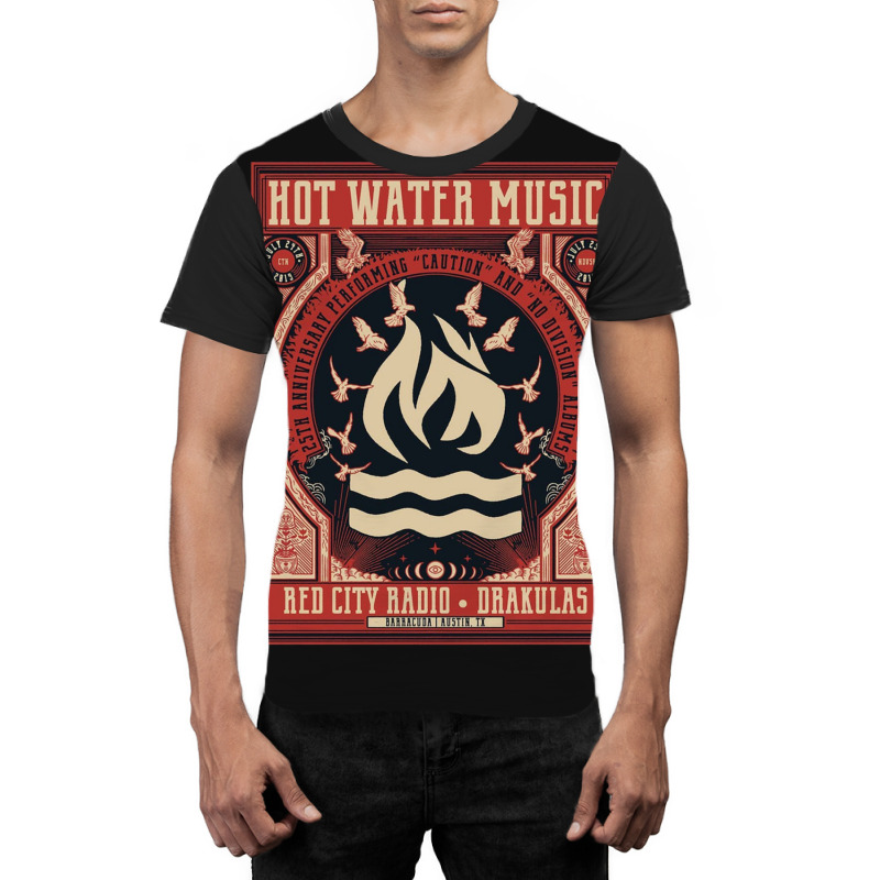 Hot Water Music Exister Graphic T-shirt | Artistshot