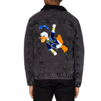 Angry Donald Unisex Sherpa-lined Denim Jacket | Artistshot