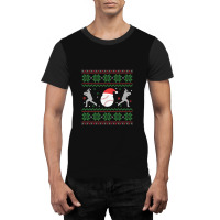 Baseball Ugly Christmas Sweater Funny Xmas Baseball Graphic T-shirt | Artistshot