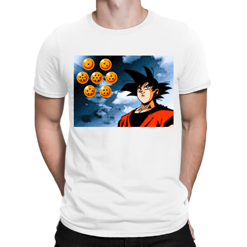 Goku & Nineball Dragon T-Shirt by wahid1store | Artistshot