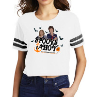 Spooks Ahoy Ice Scream Parlour Scorecard Crop Tee | Artistshot