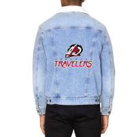 Sport Travelers Baseball Unisex Sherpa-lined Denim Jacket | Artistshot