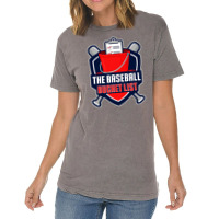 The Baseball Bucket List, The Baseball, The Red Baseball, The Baseball Vintage T-shirt | Artistshot