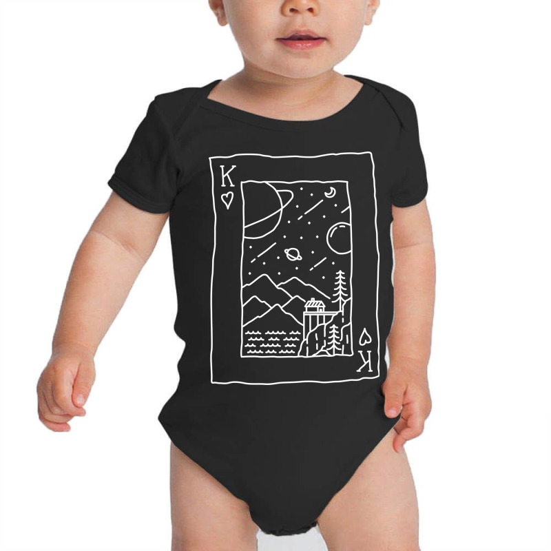 King Of Nature Playing Card 1 Baby Bodysuit | Artistshot