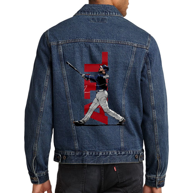 Atl Baseball Men Denim Jacket by Irena D Good | Artistshot