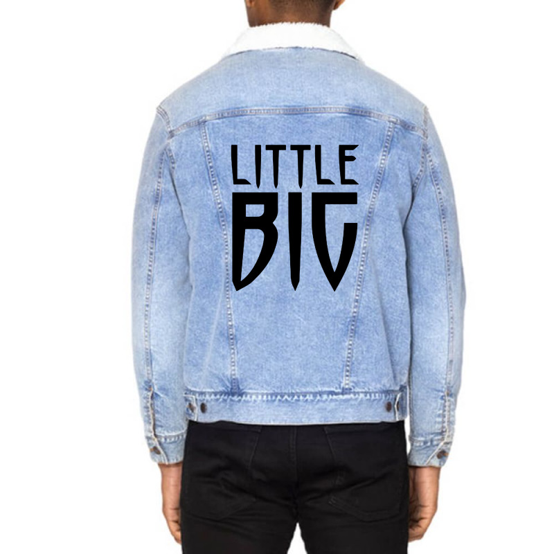 Little Rock Records Unisex Sherpa-Lined Denim Jacket by harizsika | Artistshot