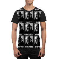 Many Moods Of Mike Graphic T-shirt | Artistshot