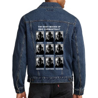 Many Moods Of Mike Men Denim Jacket | Artistshot