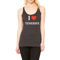 Espagne Ile I Love Tenerife T Shirt Racerback Tank | Artistshot