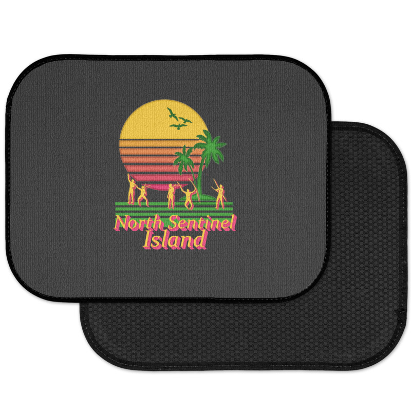 North Sentinel Island Tourism Rear Car Mat | Artistshot