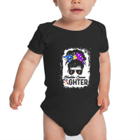 Woman Bladder Fighter  Woman Bladder Fighter Blu Baby Bodysuit | Artistshot