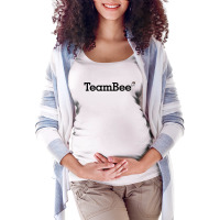 Teambee Honey Comb Maternity Scoop Neck T-shirt | Artistshot